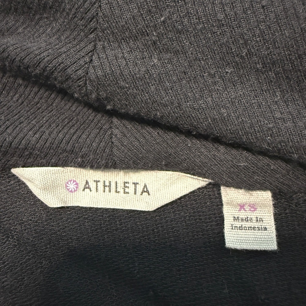 Athleta Pranayama Restore Wrap Women's Cardigan XS Lounge Athleisure Minimalist - Picture 6 of 10
